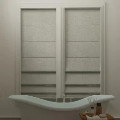 Sun Zero Somerton Energy Saving Cordless Blackout Roman Shade