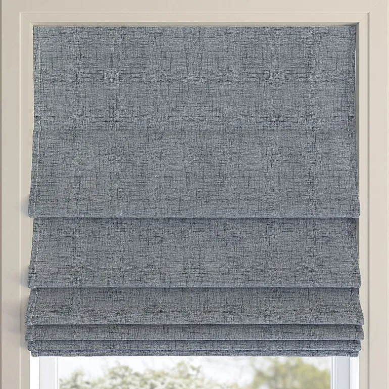Sun Zero Somerton Energy Saving Cordless Blackout Roman Shade