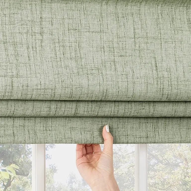 Sun Zero Somerton Energy Saving Cordless Blackout Roman Shade