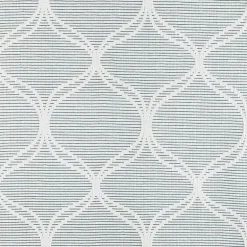 Sun Zero Tikal Woven Ogee Grommet Top Light-Filtering Single Curtain Panel