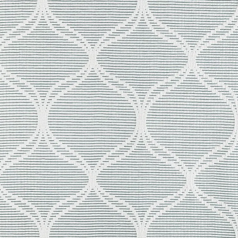 Sun Zero Tikal Woven Ogee Grommet Top Light-Filtering Single Curtain Panel