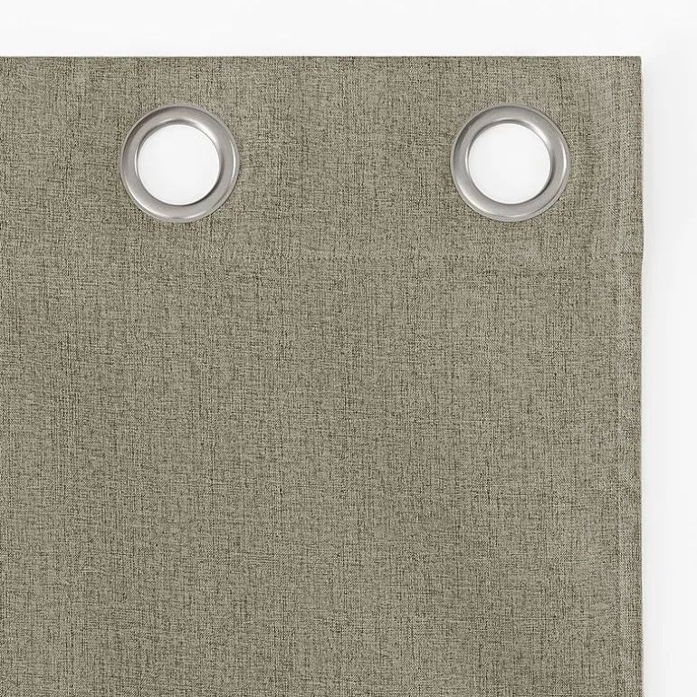 Sun Zero Tyrell Grommet Top Energy Saving 100% Blackout Single Curtain Panel