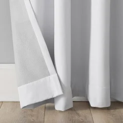 Sun Zero Tyrell Grommet Top Energy Saving 100% Blackout Single Curtain Panel