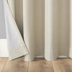 Sun Zero Tyrell Grommet Top Energy Saving 100% Blackout Single Curtain Panel