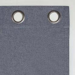 Sun Zero Tyrell Grommet Top Energy Saving 100% Blackout Single Curtain Panel