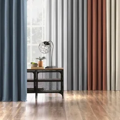 Sun Zero Tyrell Grommet Top Energy Saving 100% Blackout Single Curtain Panel