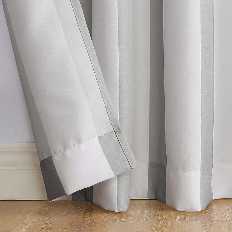Sun Zero Valencia Grommet Top Energy Saving Light-Filtering Single Curtain Panel