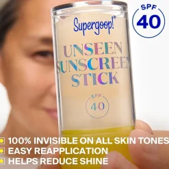 Supergoop Unseen Sunscreen Stick Spf 40
