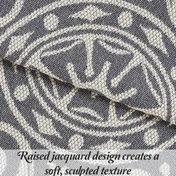 SUPERIOR® Adalie Medallion Cotton Poly Reversible Jacquard Bedspread