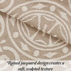 SUPERIOR® Adalie Medallion Cotton Poly Reversible Jacquard Bedspread