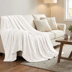 SUPERIOR® Alaska Diamond Quilted Polyester Fleece Multi-Use Throw