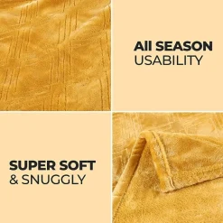 SUPERIOR® Alaska Diamond Quilted Polyester Fleece Multi-Use Throw