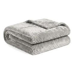 SUPERIOR® Alaska Diamond Quilted Polyester Fleece Multi-Use Throw