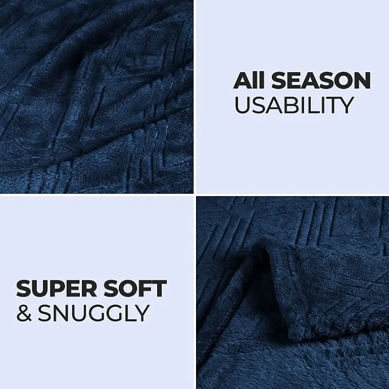 SUPERIOR® Alaska Diamond Quilted Polyester Fleece Multi-Use Throw