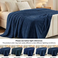 SUPERIOR® Alaska Diamond Quilted Polyester Fleece Multi-Use Throw