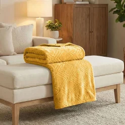 SUPERIOR® Alaska Diamond Quilted Polyester Fleece Multi-Use Throw