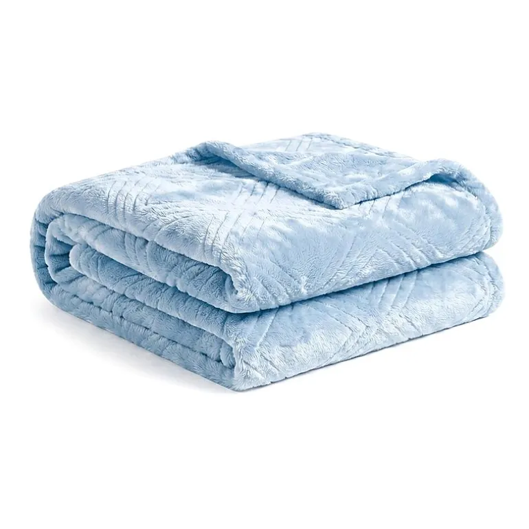 SUPERIOR® Alaska Diamond Quilted Polyester Fleece Multi-Use Throw