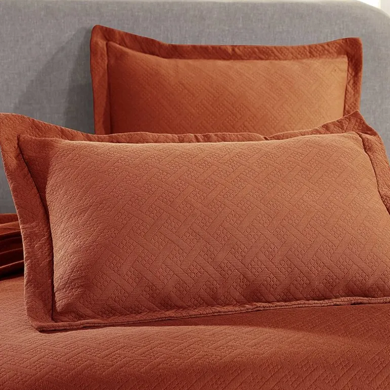SUPERIOR® Basketweave Matelasse Cotton Woven Jacquard Bedspread