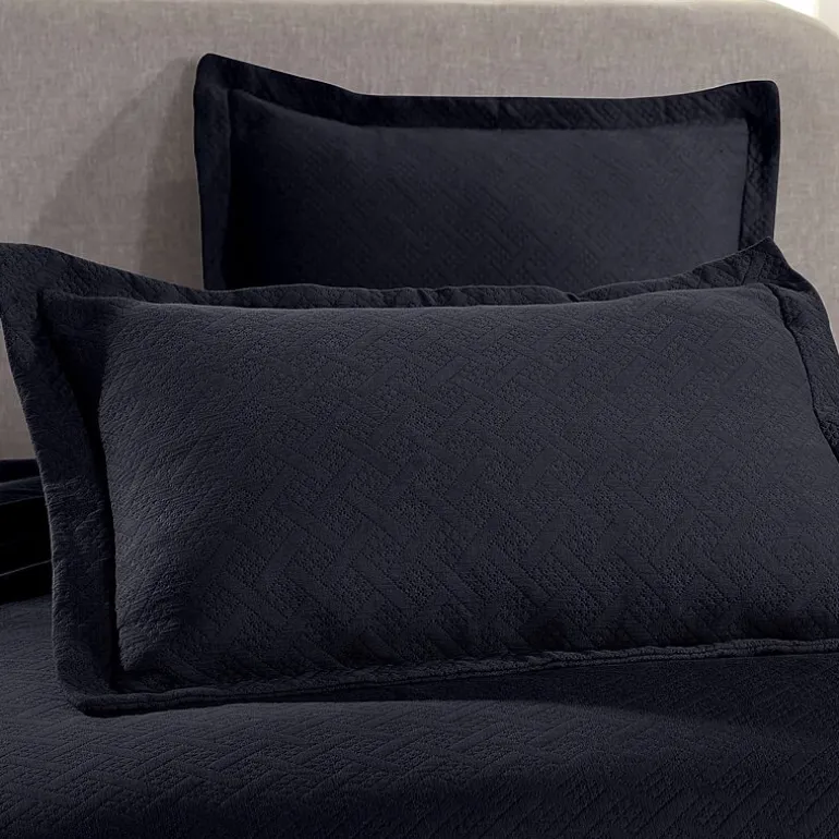 SUPERIOR® Basketweave Matelasse Cotton Woven Jacquard Bedspread