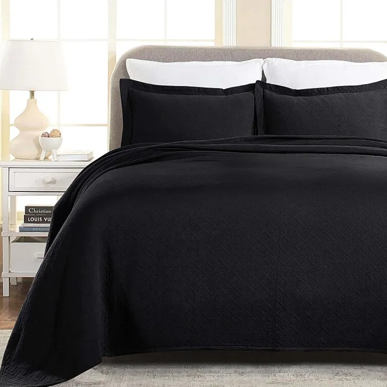 SUPERIOR® Basketweave Matelasse Cotton Woven Jacquard Bedspread