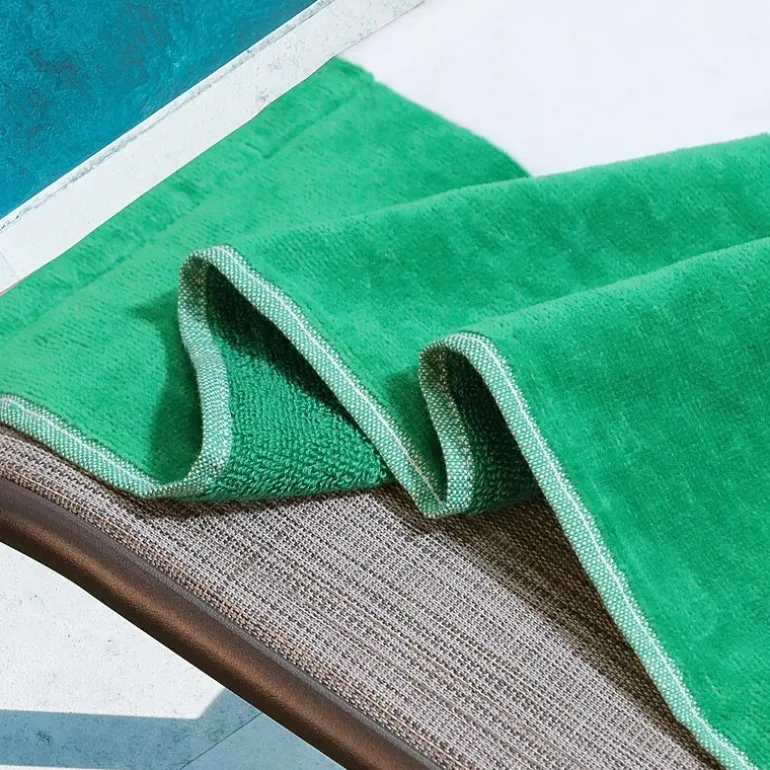 SUPERIOR® Cabana Collection | 100% Cotton Quick Dry Cabana Towel & Lounge Chair Cover
