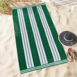 SUPERIOR® Cabana Collection |100% Cotton Quick Dry 2 Piece Beach Towel Set