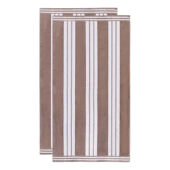 SUPERIOR® Cabana Collection |100% Cotton Quick Dry 2 Piece Beach Towel Set