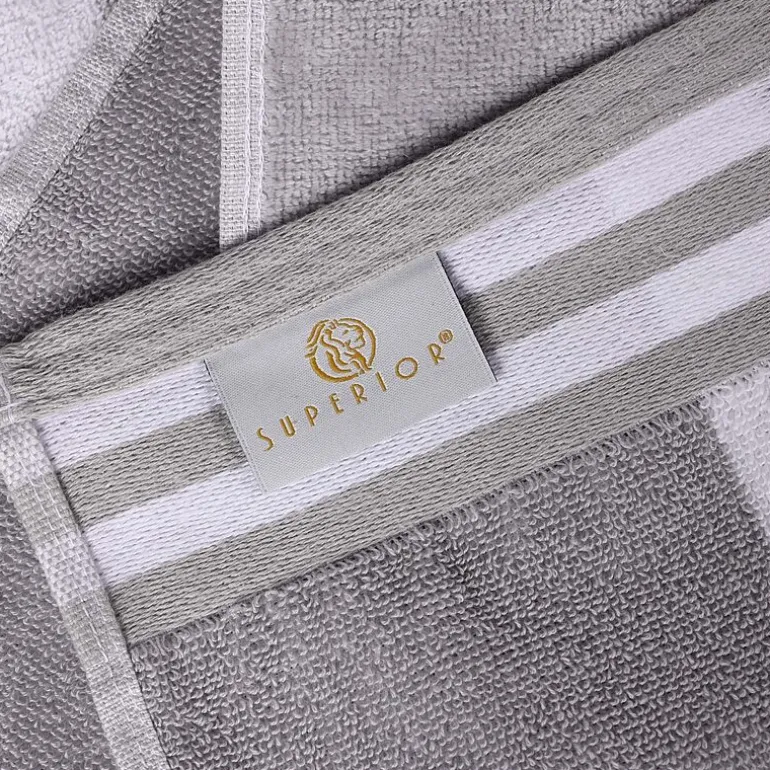 SUPERIOR® Cabana Collection |100% Cotton Quick Dry 2 Piece Beach Towel Set