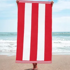 SUPERIOR® Cabana Stripe Oversized Quick Dry Beach Towel