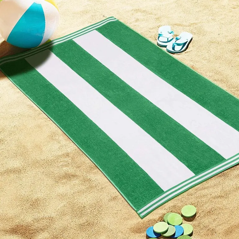SUPERIOR® Cabana Stripe Oversized Quick Dry Beach Towel