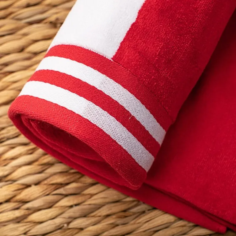 SUPERIOR® Cabana Stripe Oversized Quick Dry Beach Towel