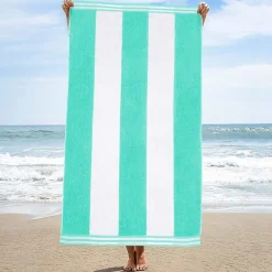SUPERIOR® Cabana Stripe Oversized Quick Dry Beach Towel