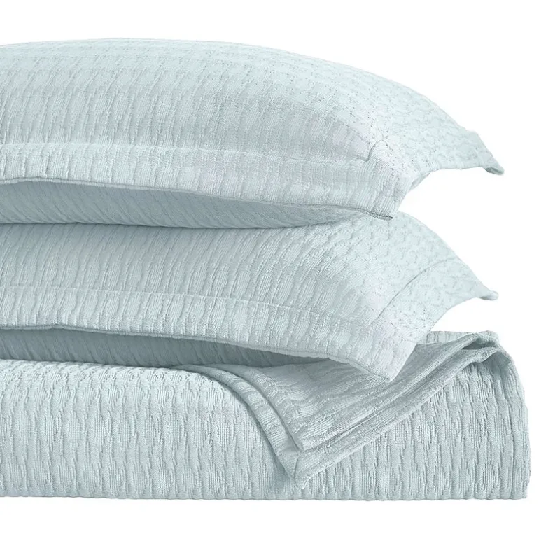 SUPERIOR® Calvert Cotton Lattice Geometric Jacquard Bedspread