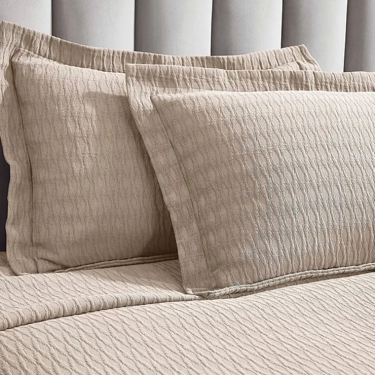 SUPERIOR® Calvert Cotton Lattice Geometric Jacquard Bedspread