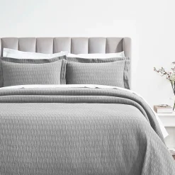 SUPERIOR® Calvert Cotton Lattice Geometric Jacquard Bedspread