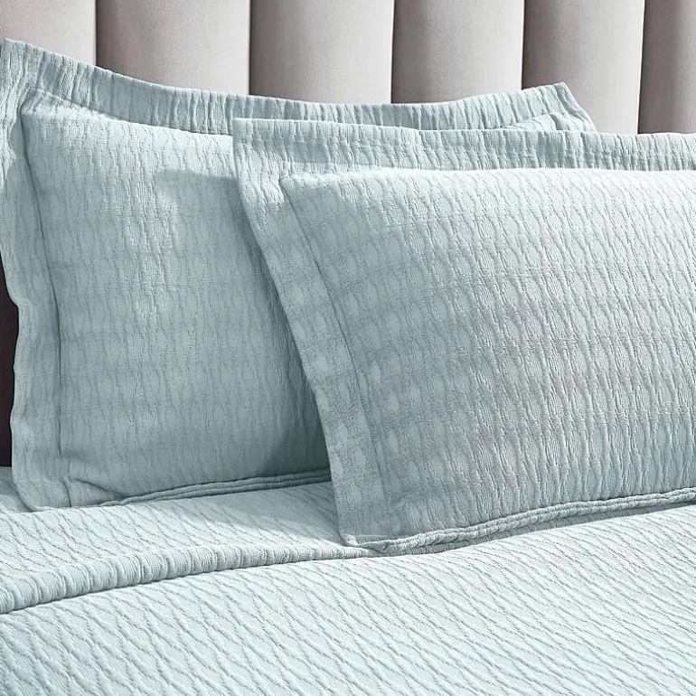 SUPERIOR® Calvert Cotton Lattice Geometric Jacquard Bedspread
