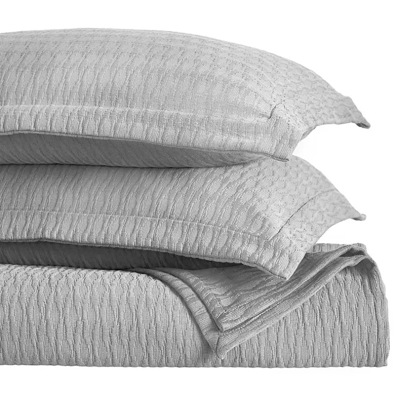 SUPERIOR® Calvert Cotton Lattice Geometric Jacquard Bedspread