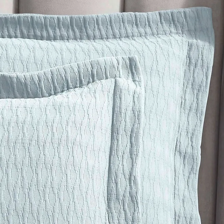 SUPERIOR® Calvert Cotton Lattice Geometric Jacquard Bedspread