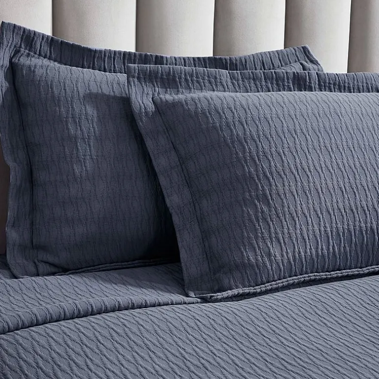 SUPERIOR® Calvert Cotton Lattice Geometric Jacquard Bedspread