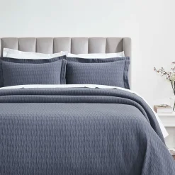 SUPERIOR® Calvert Cotton Lattice Geometric Jacquard Bedspread
