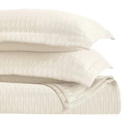 SUPERIOR® Calvert Cotton Lattice Geometric Jacquard Bedspread