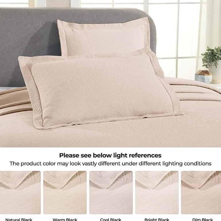 SUPERIOR® Celtic Circle Textured Woven Jacquard Bedspread with Shams