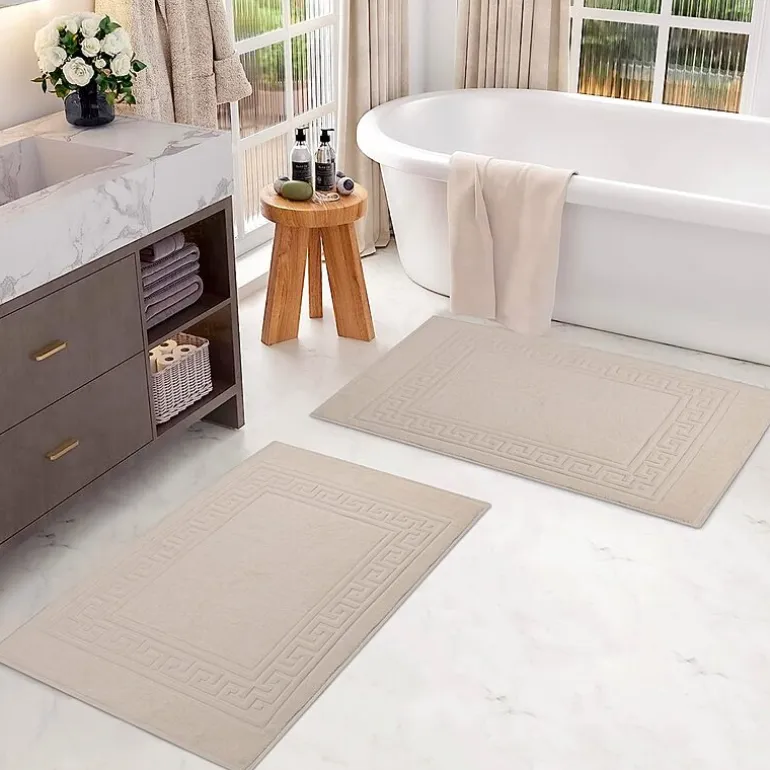SUPERIOR® Cotton 2-Pc Bath Mat