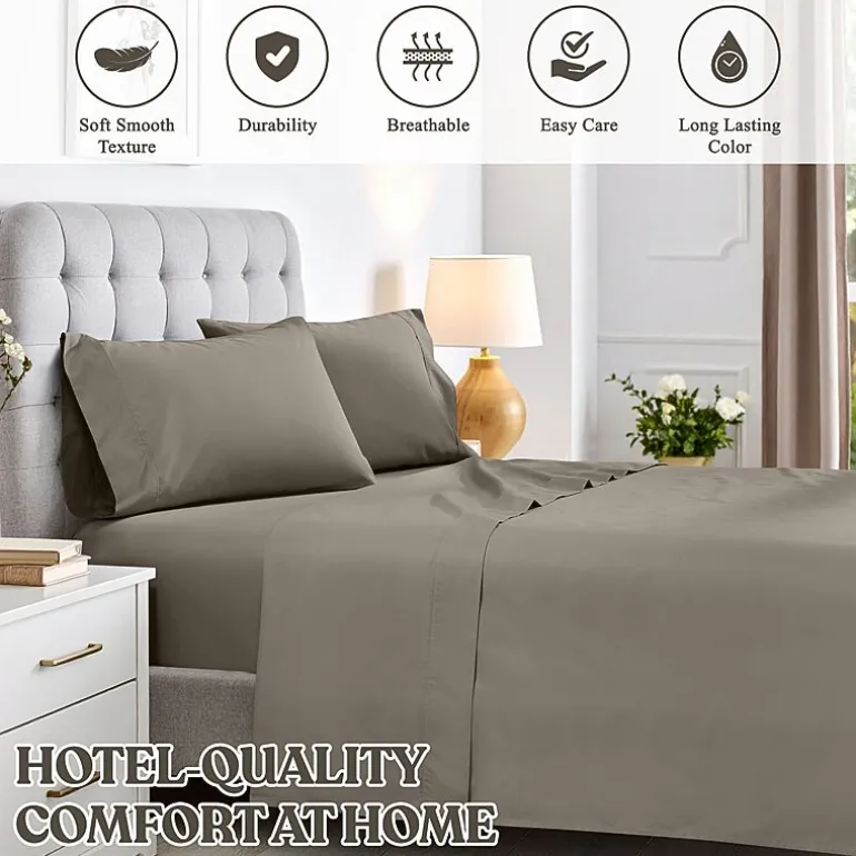 SUPERIOR® Cotton Rich Blend Durable Soft 600tc Deep Pocket Sheet Set