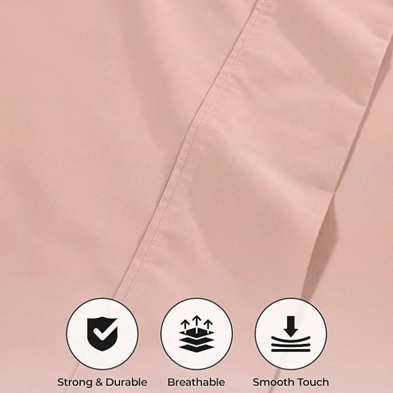 SUPERIOR® Cotton Rich Blend Wrinkle Resistant 1000tc Deep Pocket Sheet Set