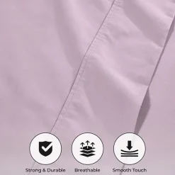 SUPERIOR® Cotton Rich Blend Wrinkle Resistant 1000tc Deep Pocket Sheet Set