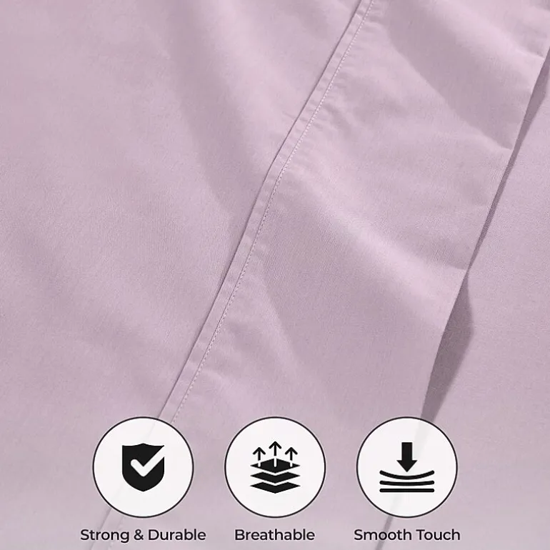 SUPERIOR® Cotton Rich Blend Wrinkle Resistant 1000tc Deep Pocket Sheet Set