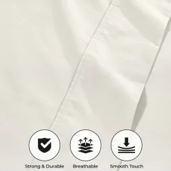 SUPERIOR® Cotton Rich Blend Wrinkle Resistant 1000tc Deep Pocket Sheet Set