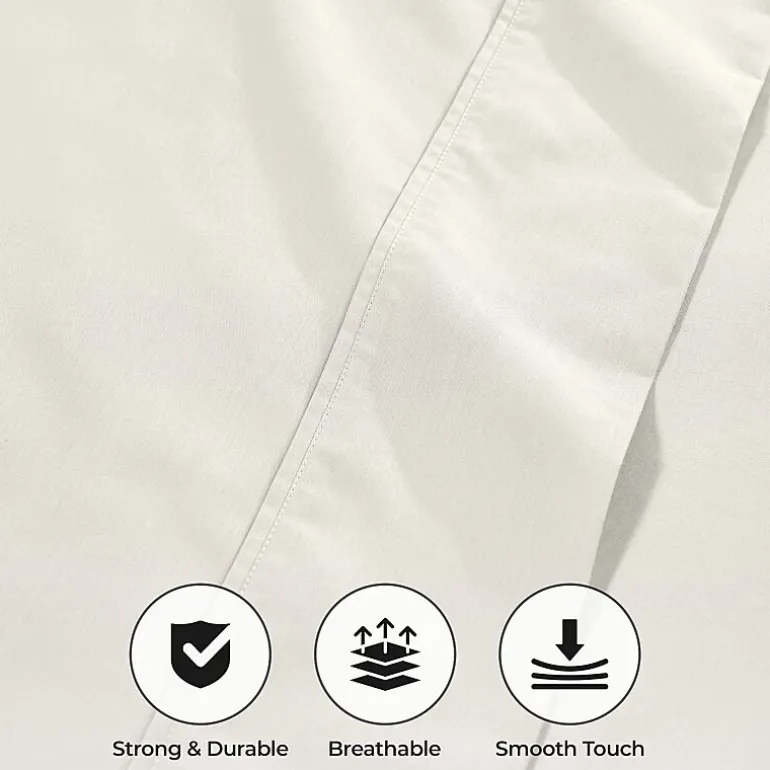 SUPERIOR® Cotton Rich Blend Wrinkle Resistant 1000tc Deep Pocket Sheet Set