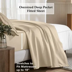 SUPERIOR® Egyptian Cotton Classic Soft 650tc Deep Pocket Sheet Set